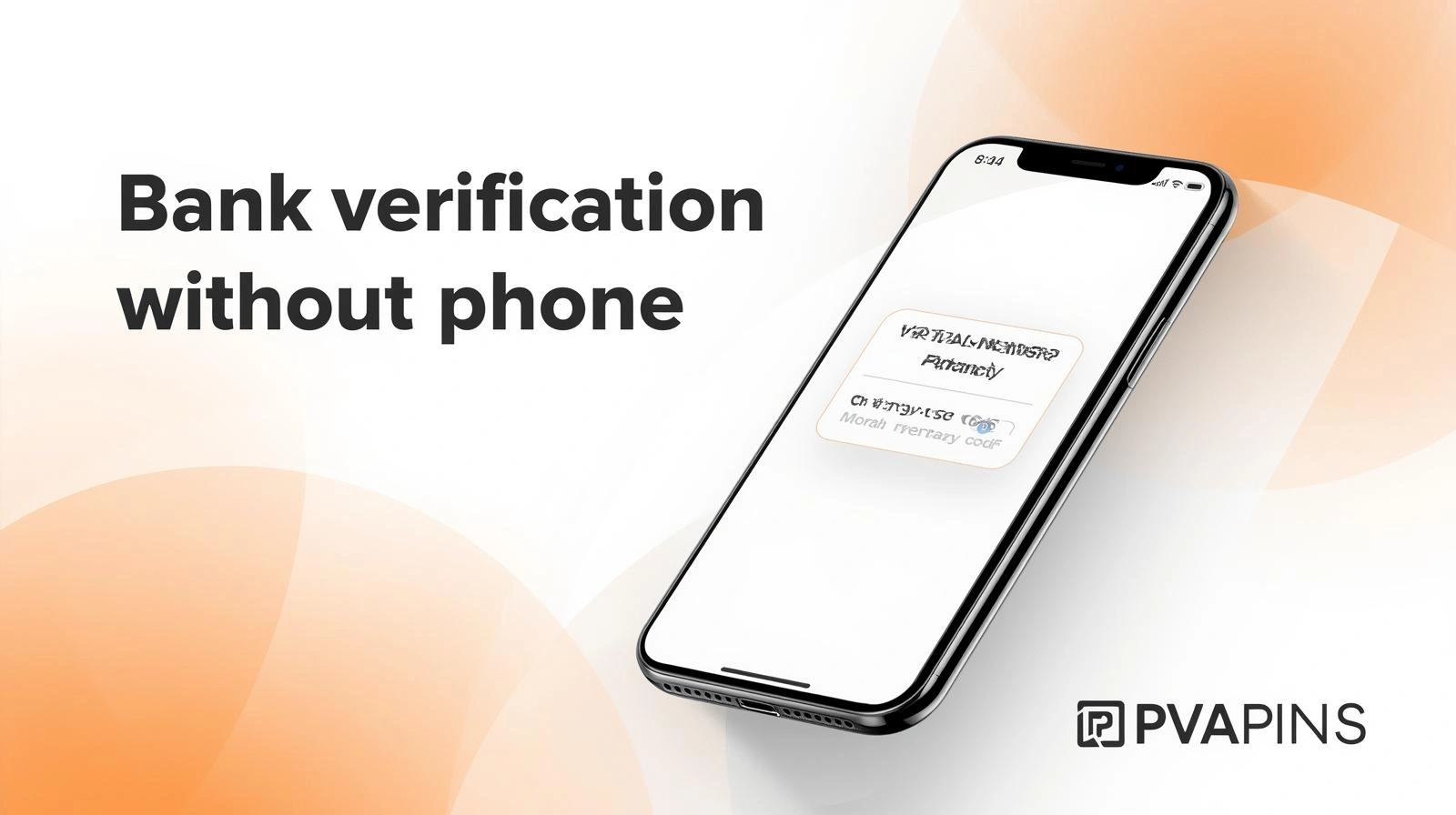 Bank verification without phone