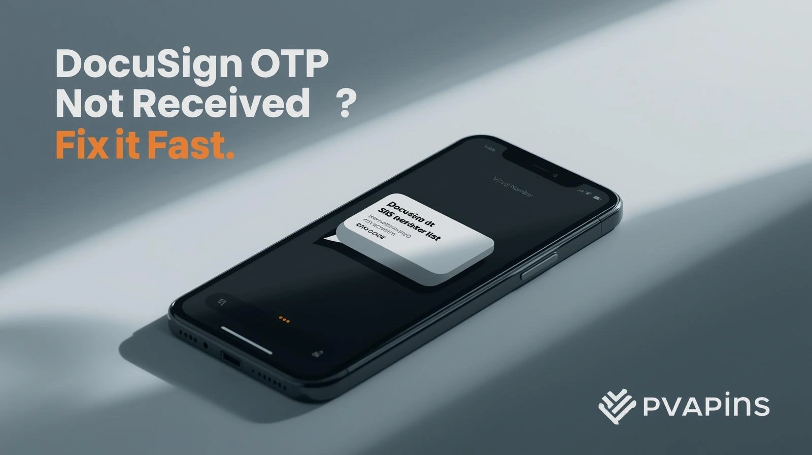 DocuSign OTP Not Received