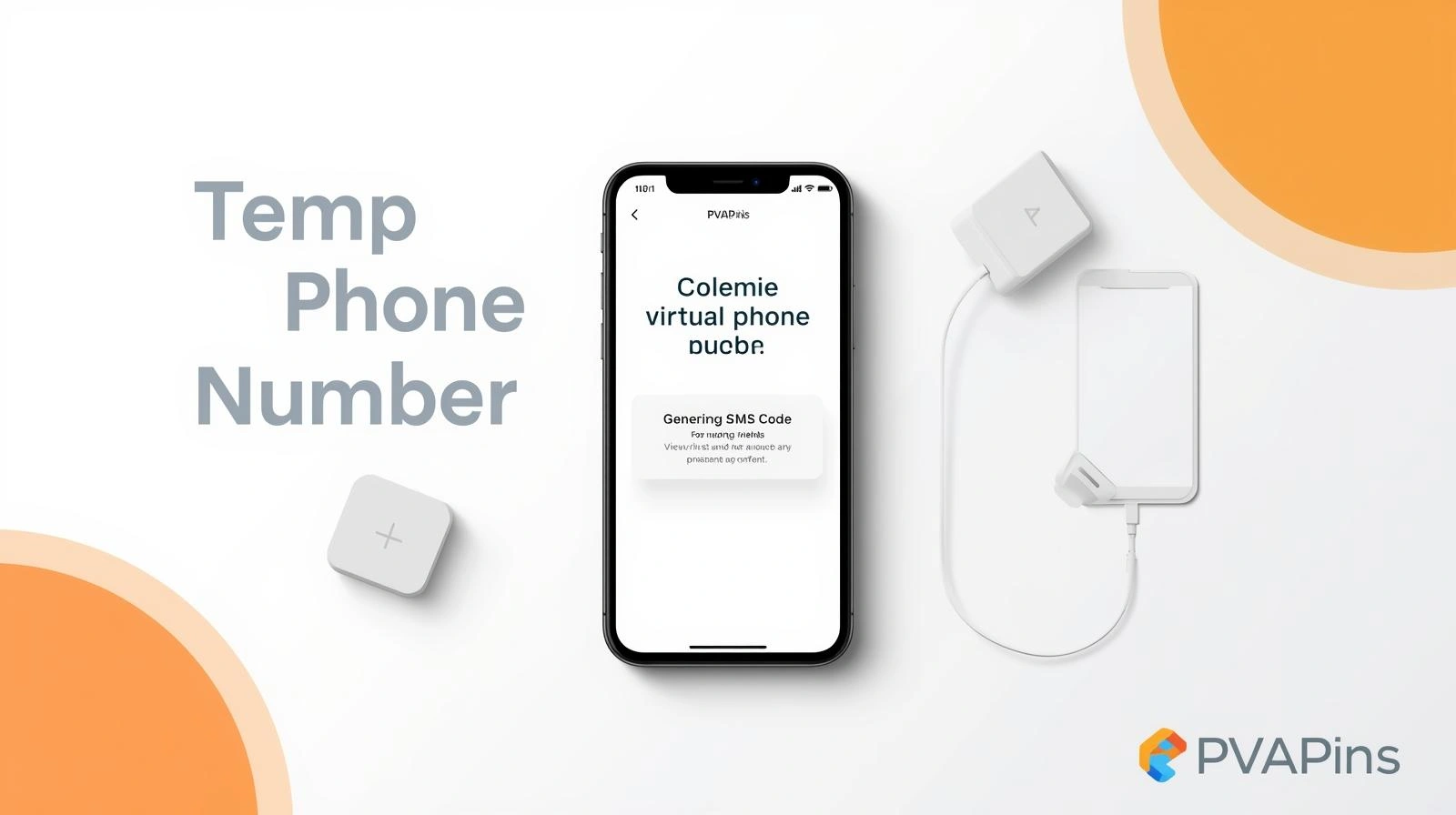 Fast and private OTP verification using a virtual phone number from PVAPins