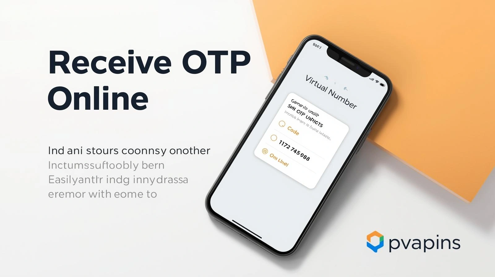 Free online SMS inbox showing an OTP verification code message