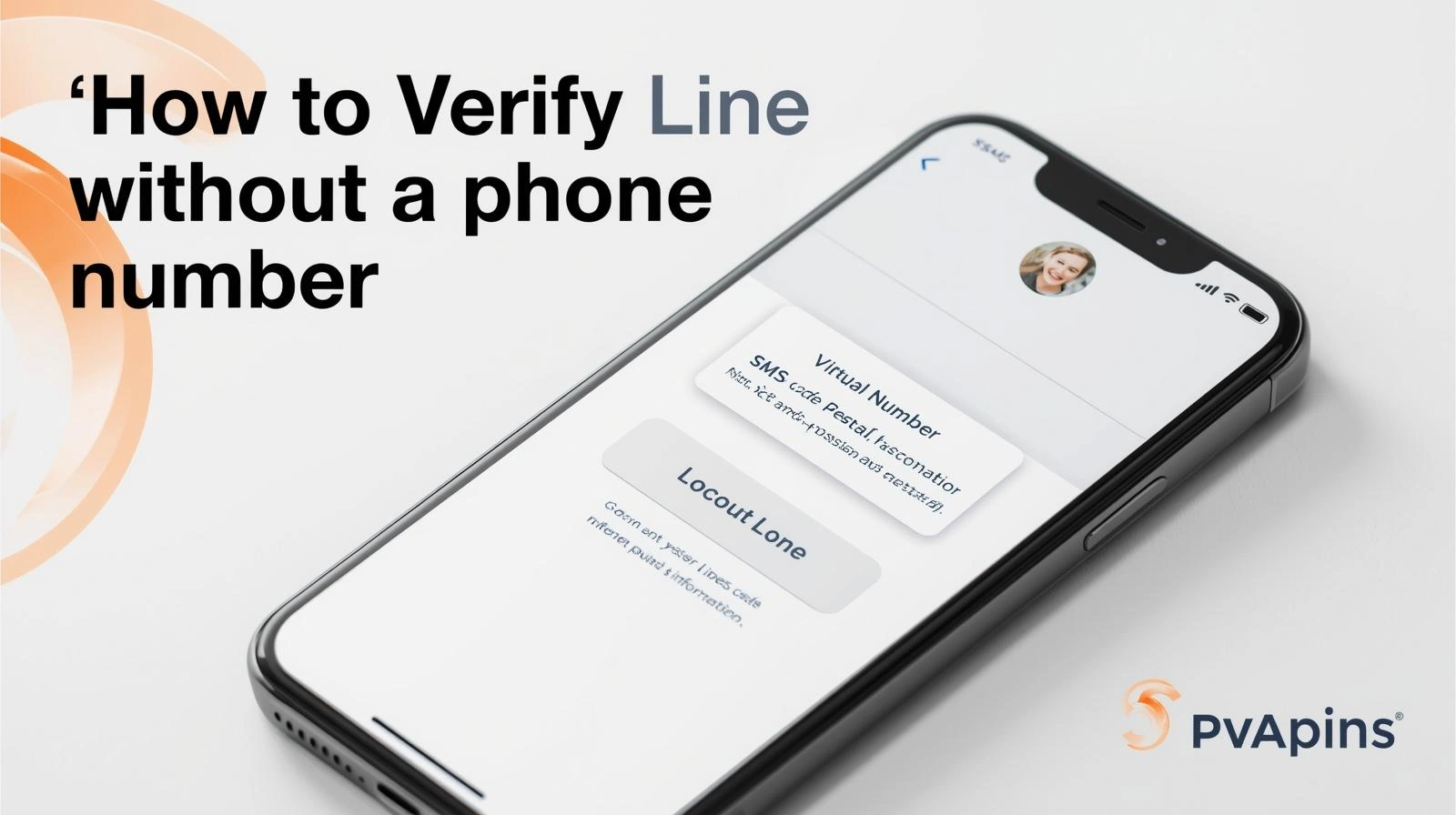 How to verify a line without a phone number