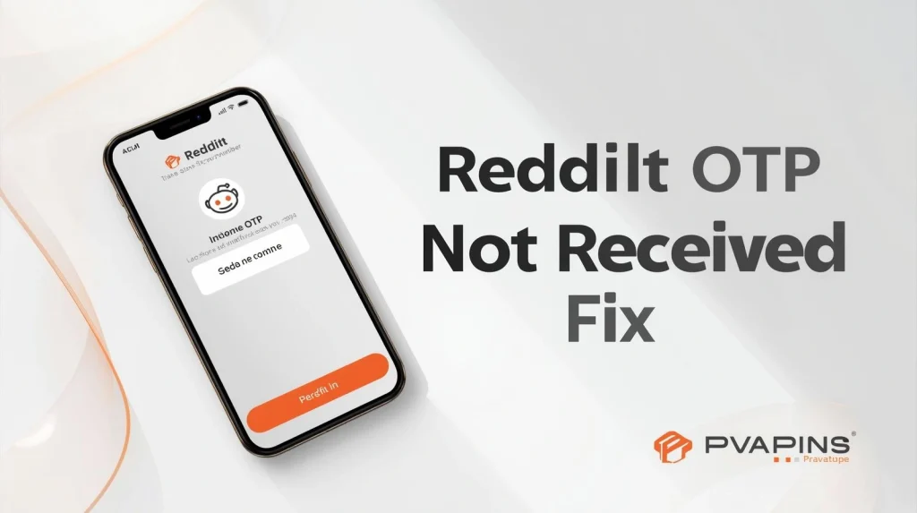 Illustration of SMS verification code delay and troubleshooting steps for Reddit