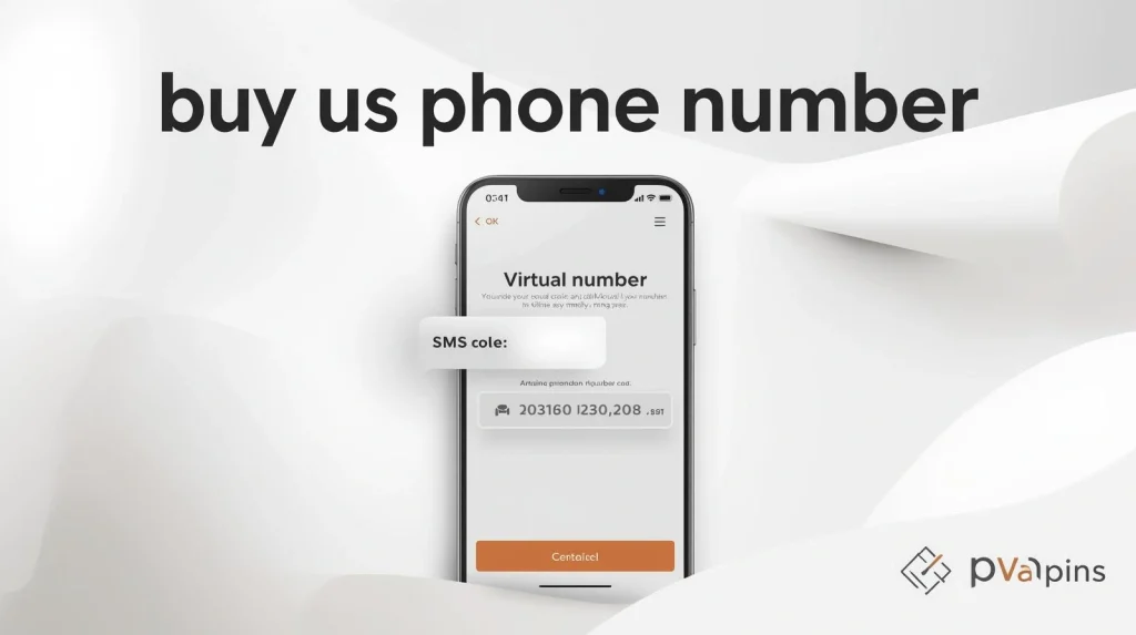 Illustration of global users connecting to a US virtual phone number in the cloud for app verification and business calls