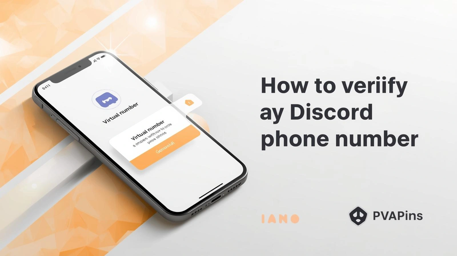 Illustration showing Discord email verification and SMS OTP code entry steps with a privacy lock icon