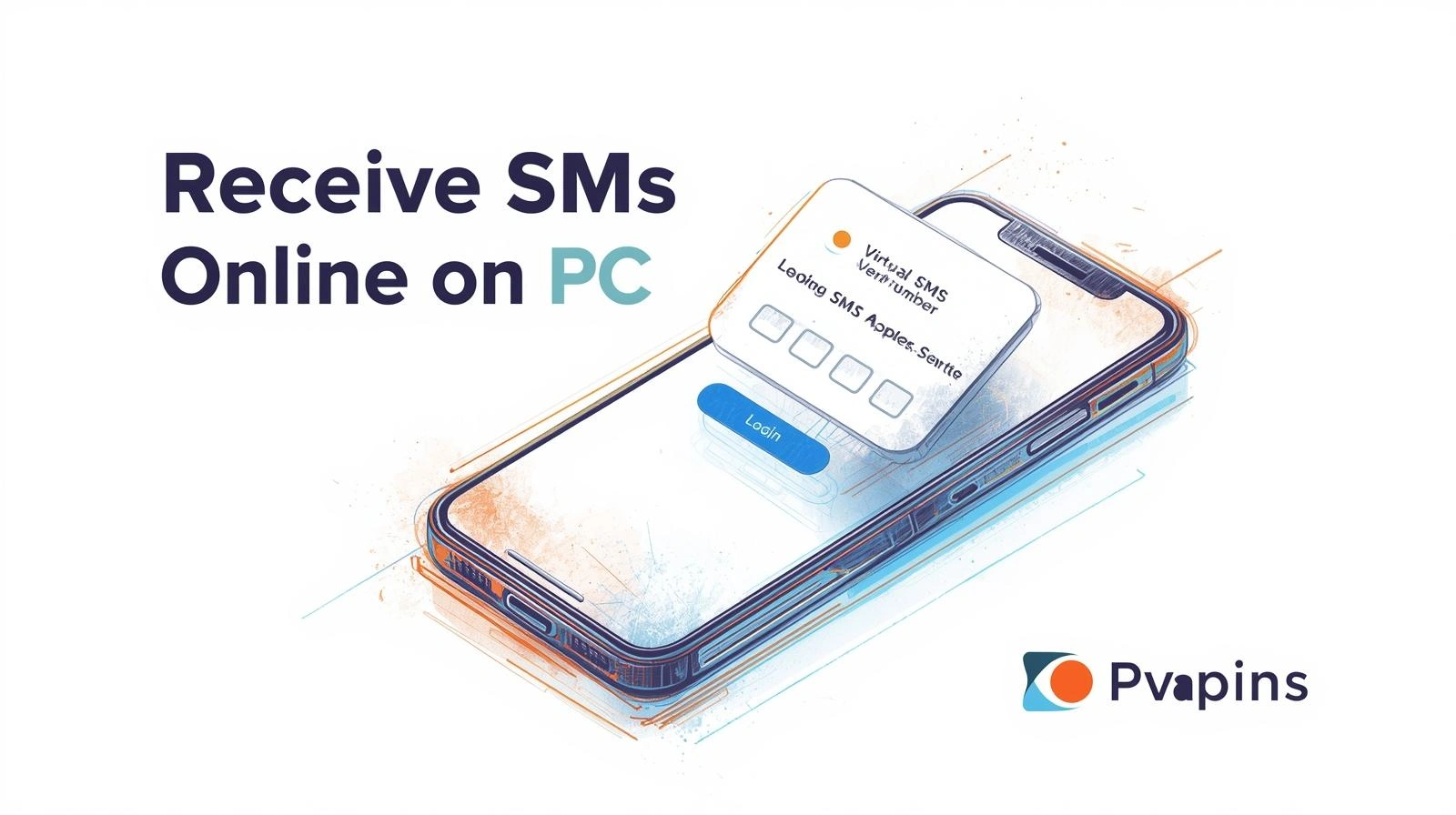 Laptop screen showing an SMS OTP code in a web inbox for online verification on PC