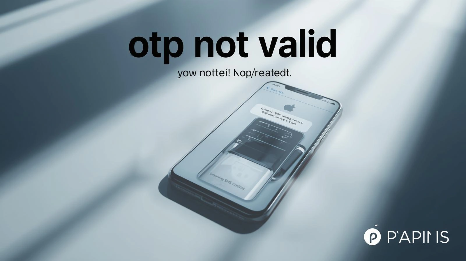 Mobile login page with OTP field, expired code warning, and troubleshooting tips