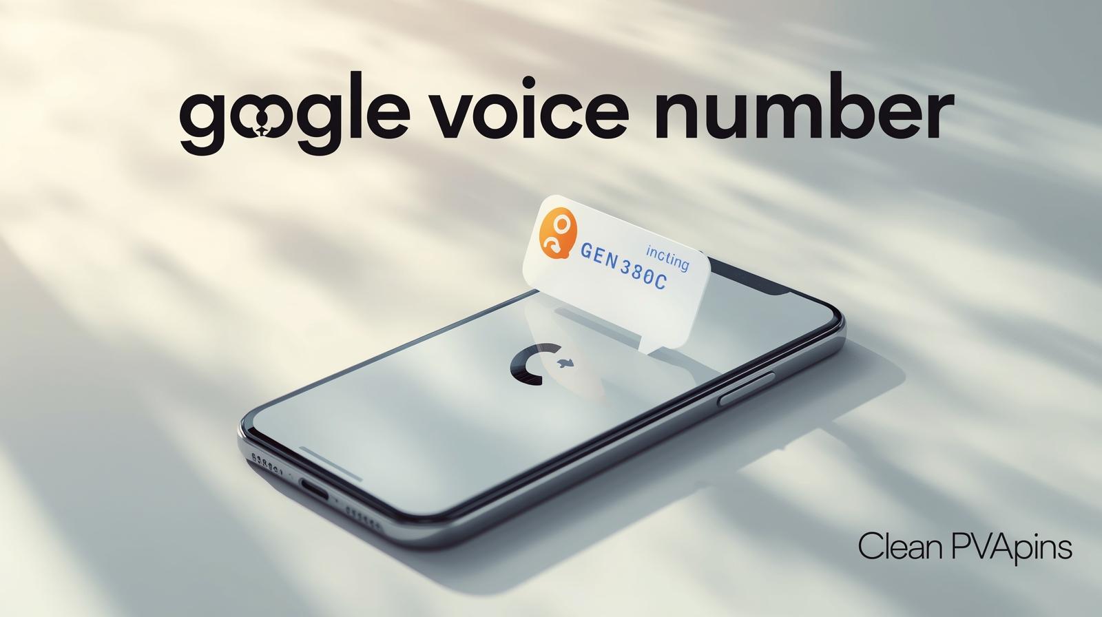 Person using a laptop and phone to manage a Google Voice number and SMS codes.