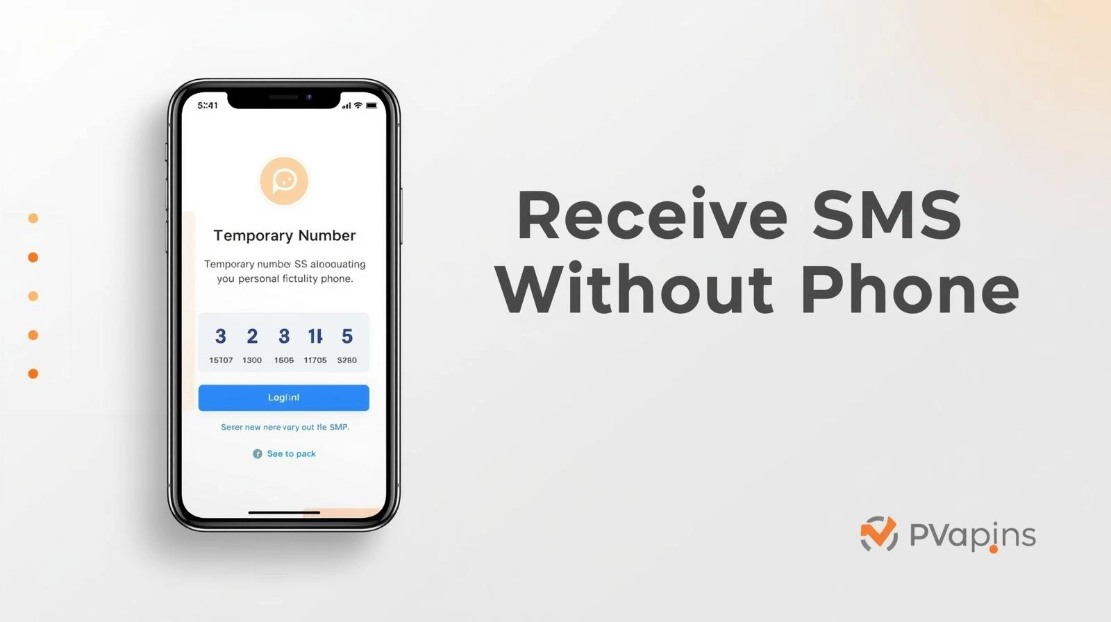 Receive SMS Without Phone number