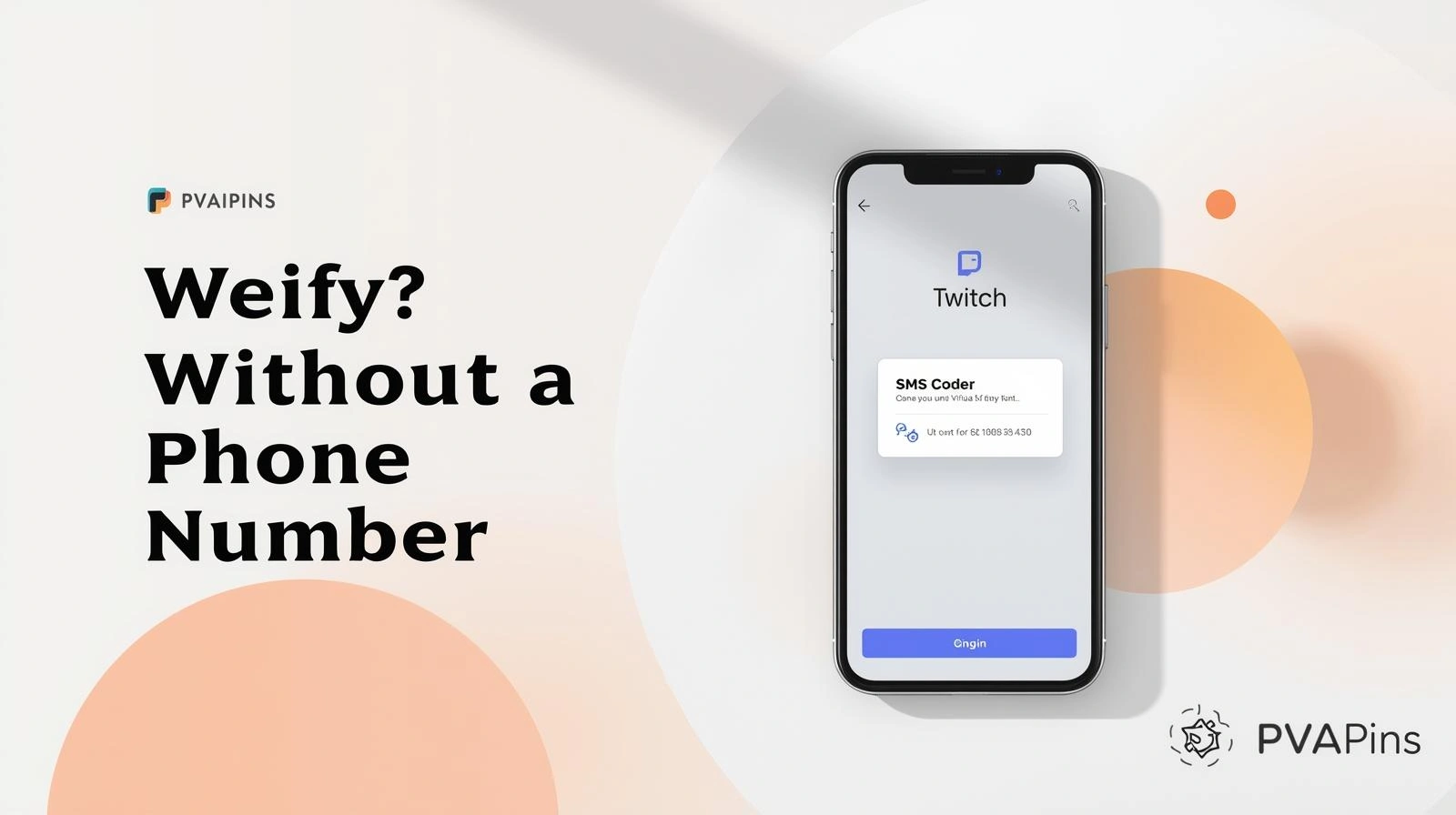 User setting up two-factor authentication for Twitch with an authenticator app, highlighting secure verification without SMS.