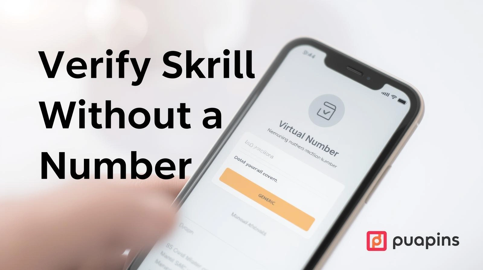 Alternative ways to verify Skrill when you don’t have a phone number