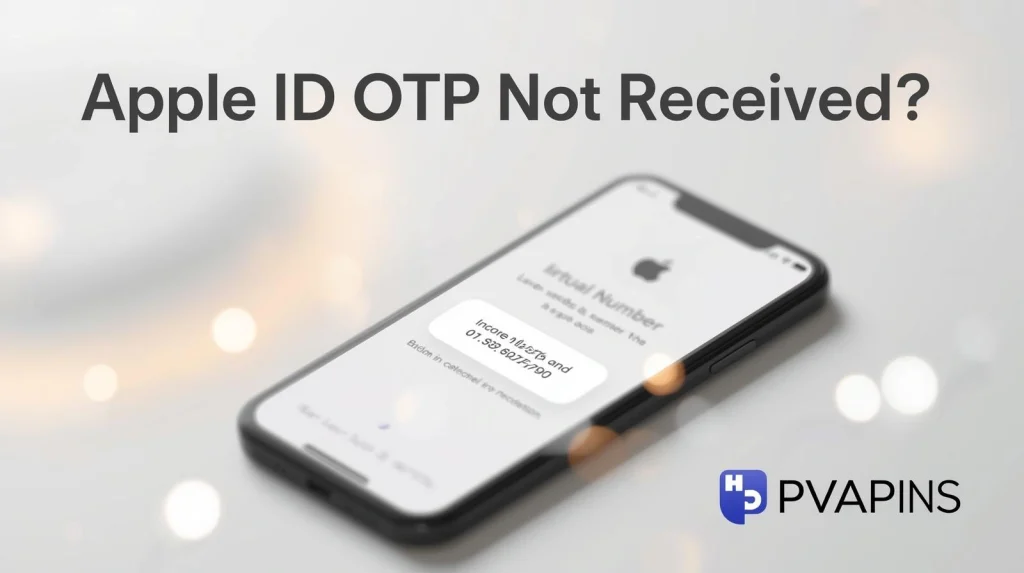Apple ID OTP not received prompt on iPhone sign-in verification screen