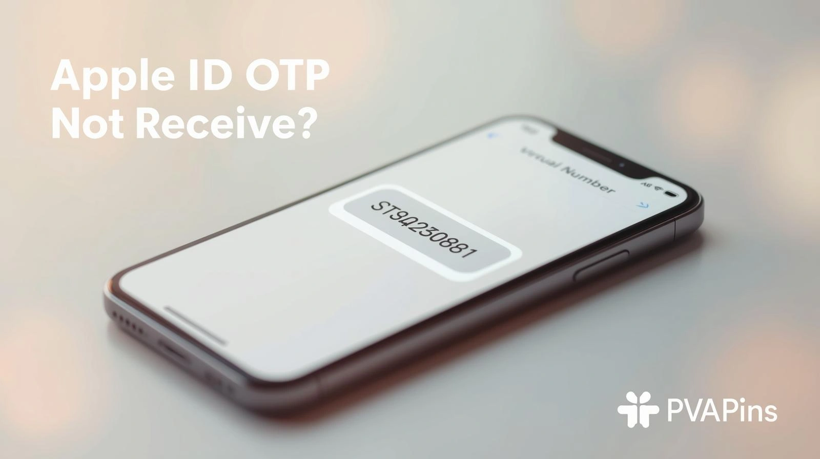 Apple ID two-factor authentication page showing trusted device code alert