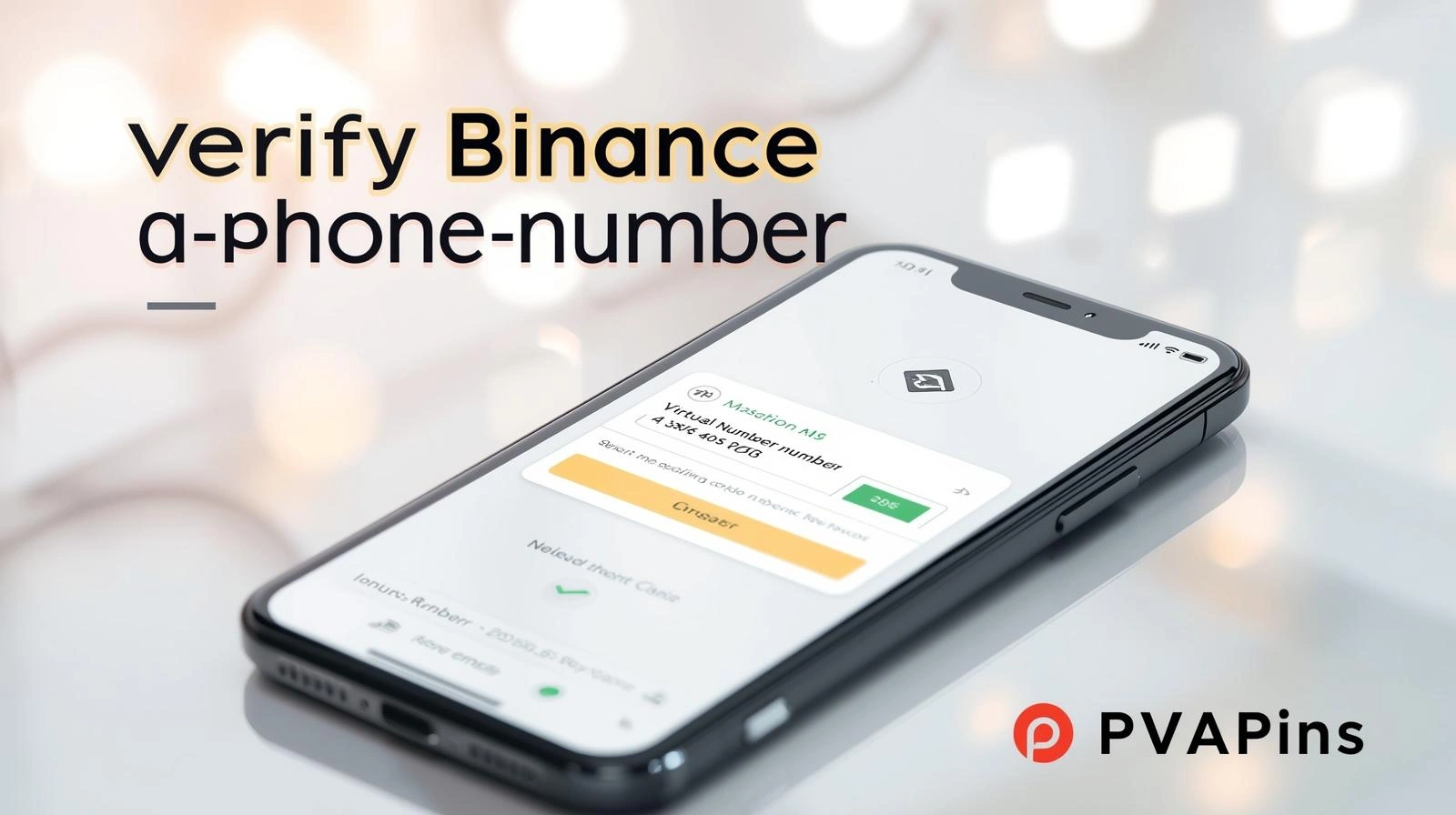 Binance KYC verification screen with identity document upload steps