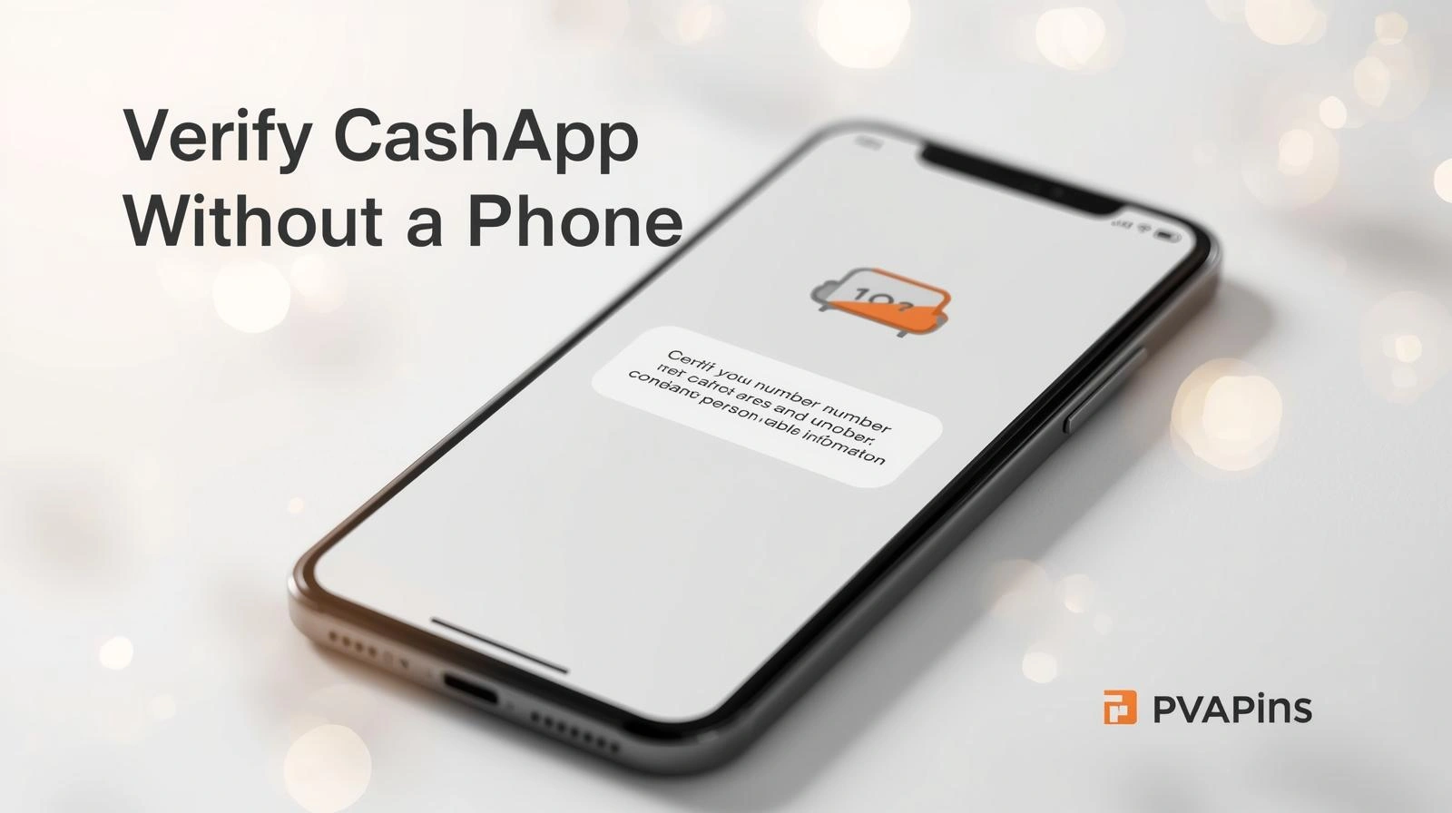 Cash App verification screen showing email-only signup option