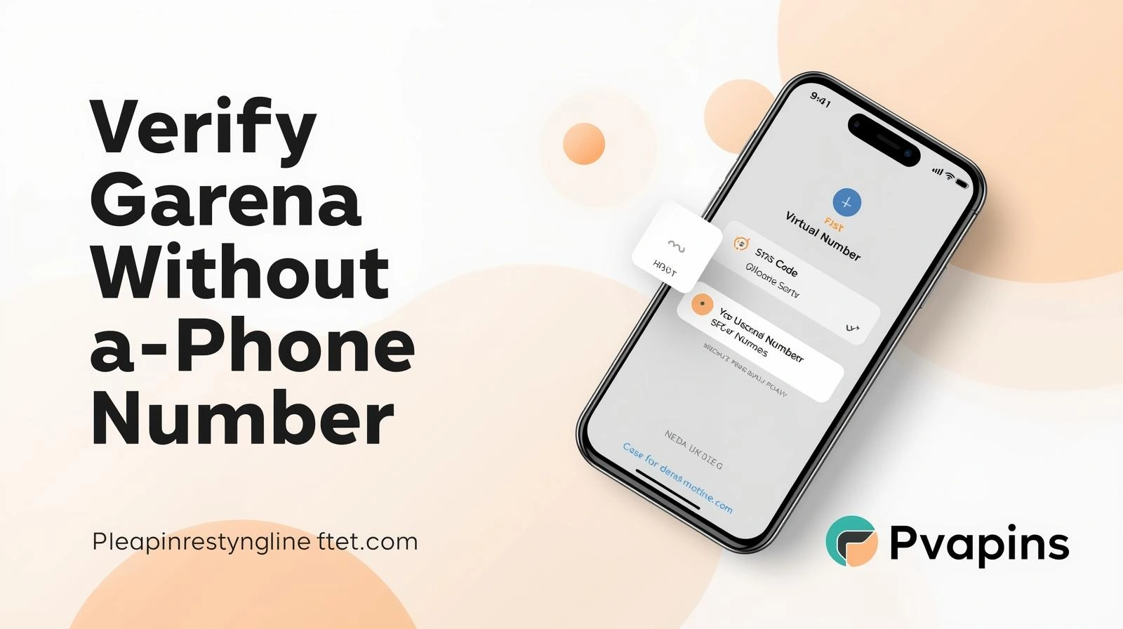 Email inbox displaying a Garena verification code message