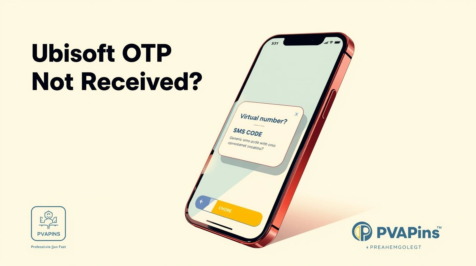 Fixing missing Ubisoft verification code with SMS troubleshooting steps