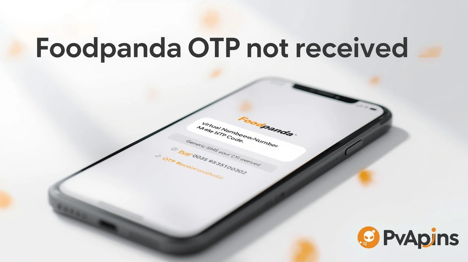Foodpanda OTP Not Received