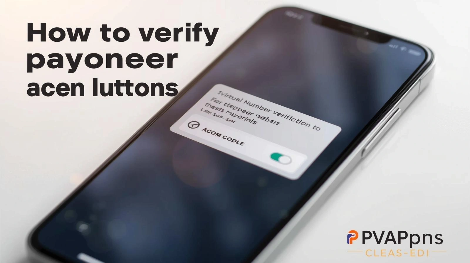 How to verify Payoneer without a phone number step-by-step (1)