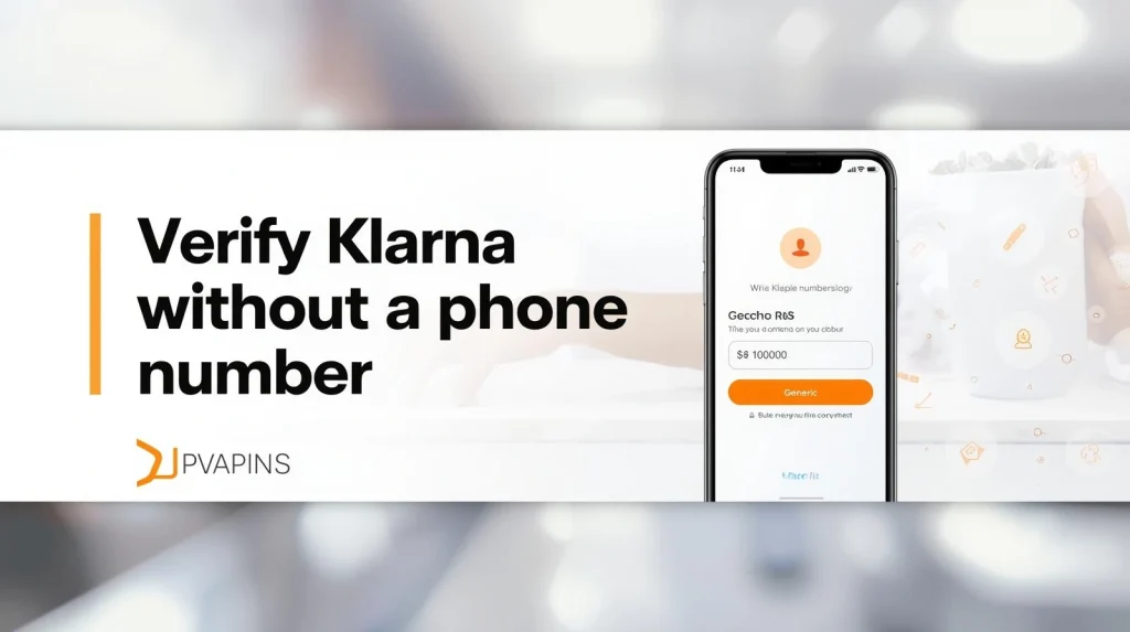 Klarna app settings page highlighting security and verification options
