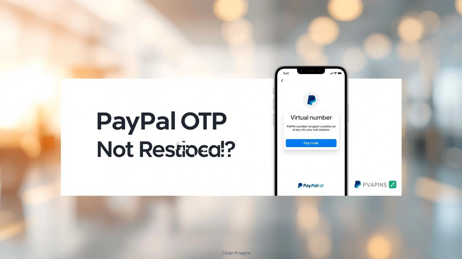 PayPal OTP Not Received