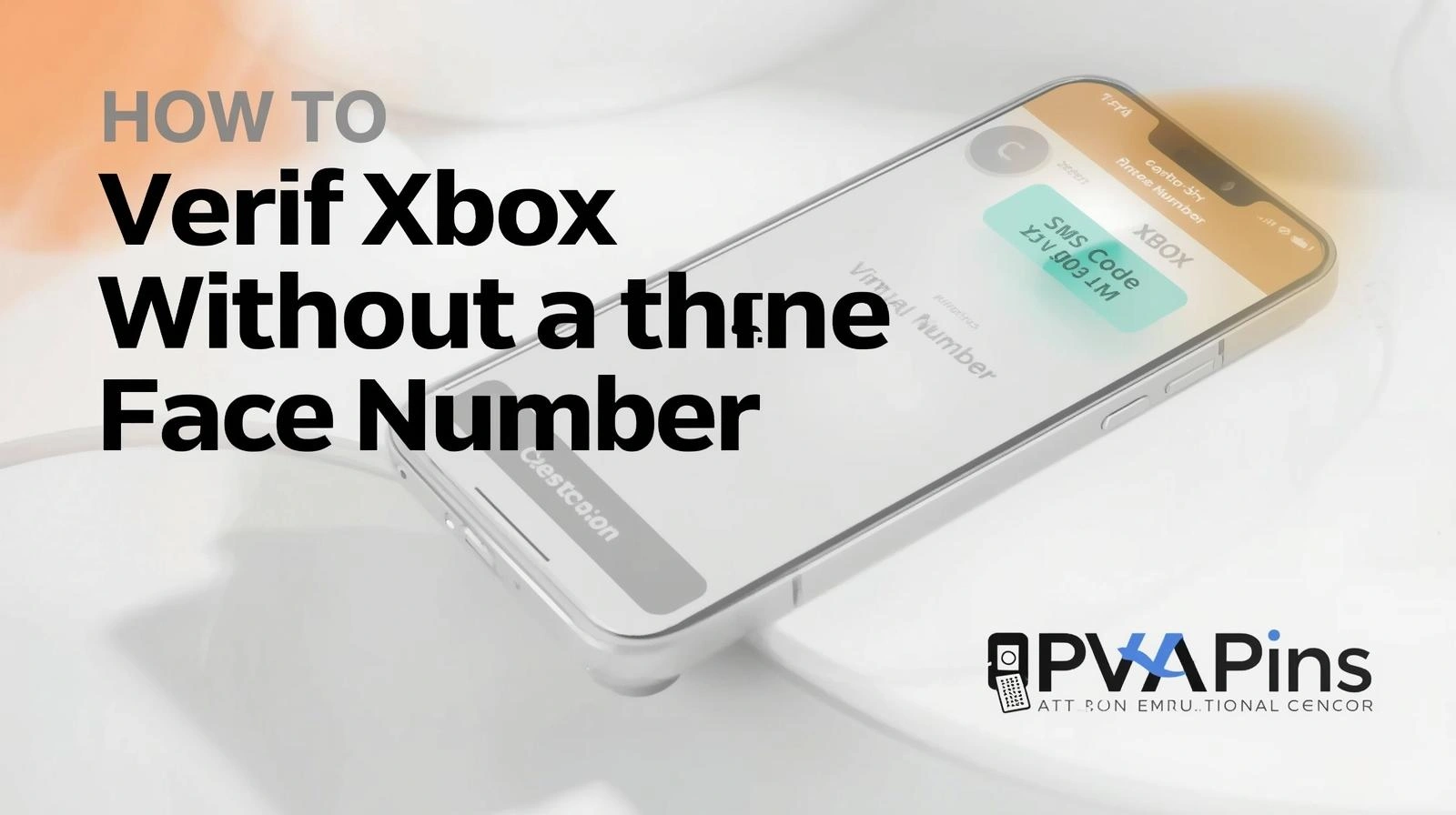 Phone displaying a one-time code message beside an Xbox console login screen