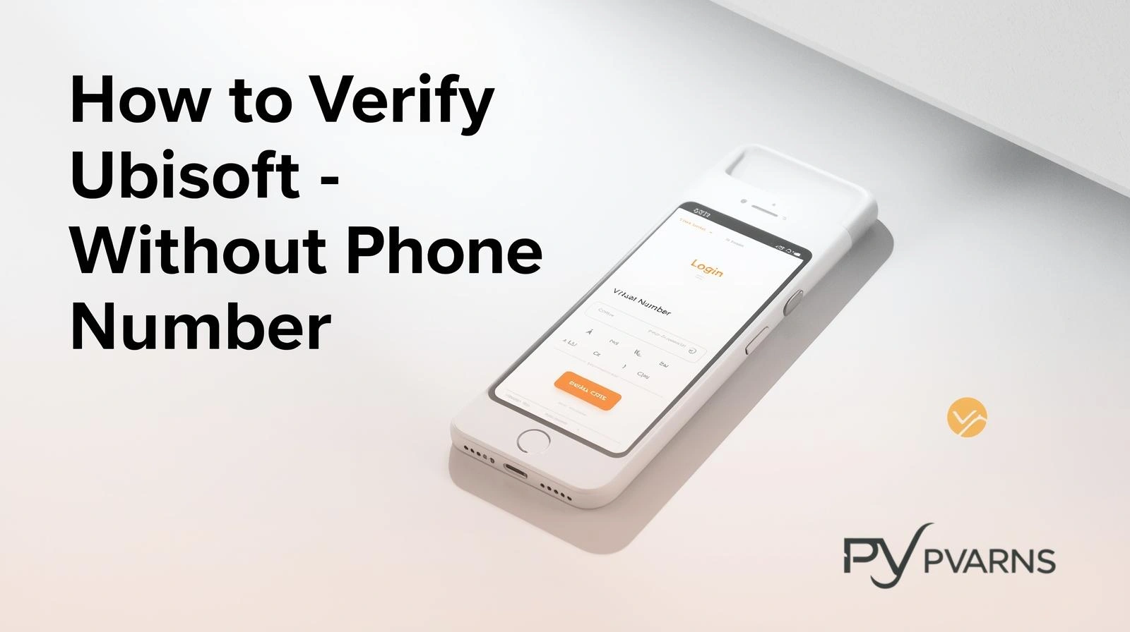 SMS OTP verification process for Ubisoft account without using personal SIM