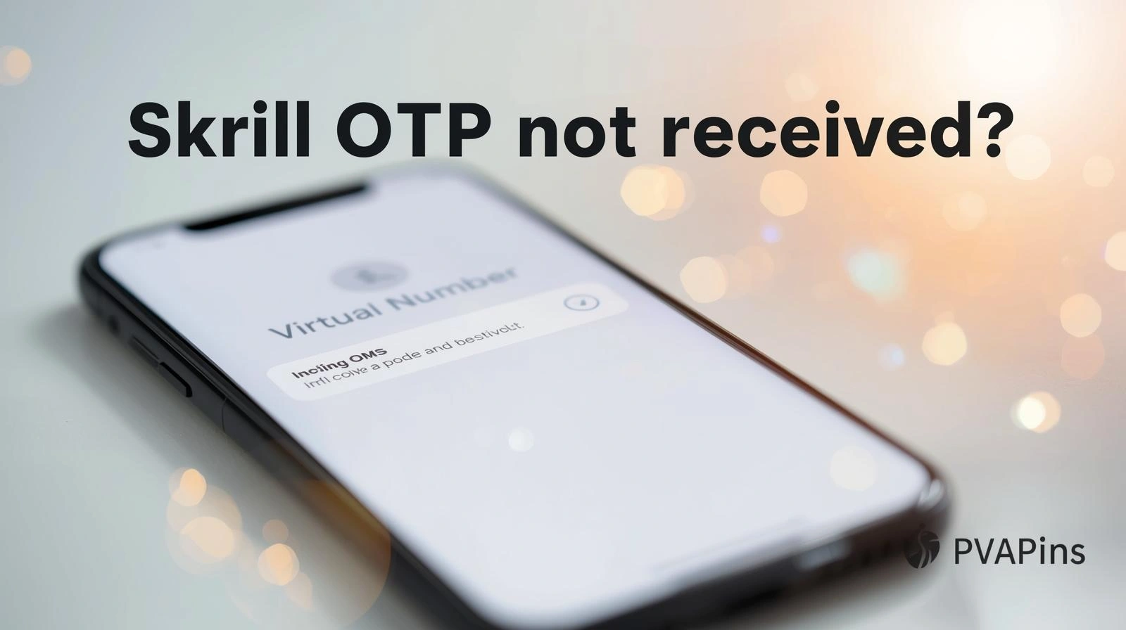 Skrill otp not recieved