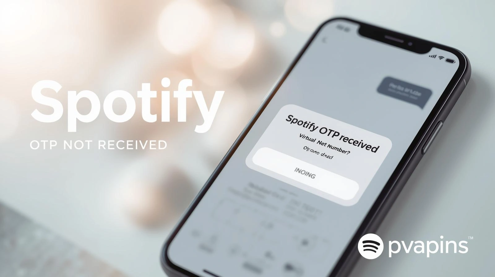 Spotify OTP Not Received
