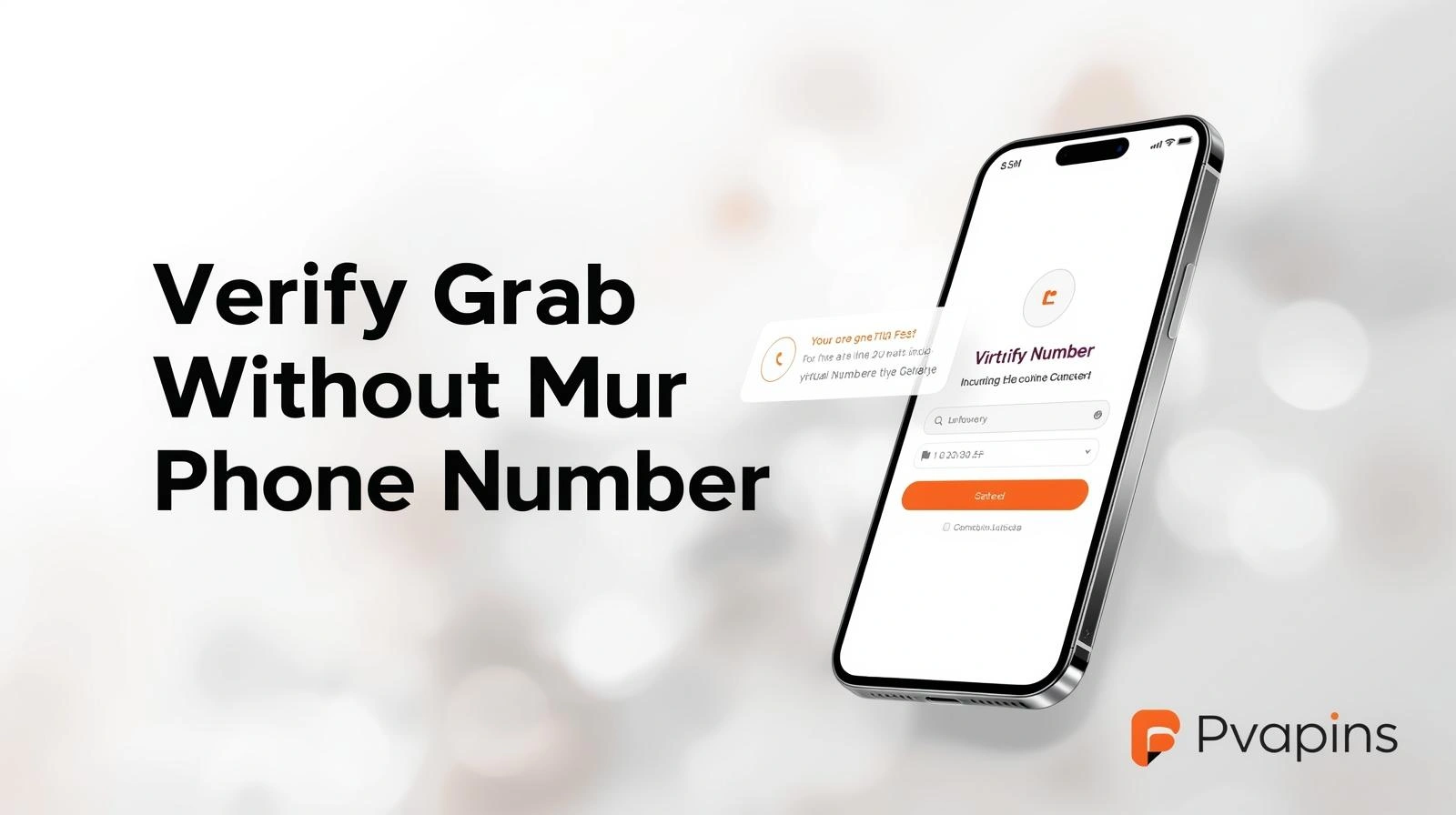 Steps to verify a Grab account without using a mobile number