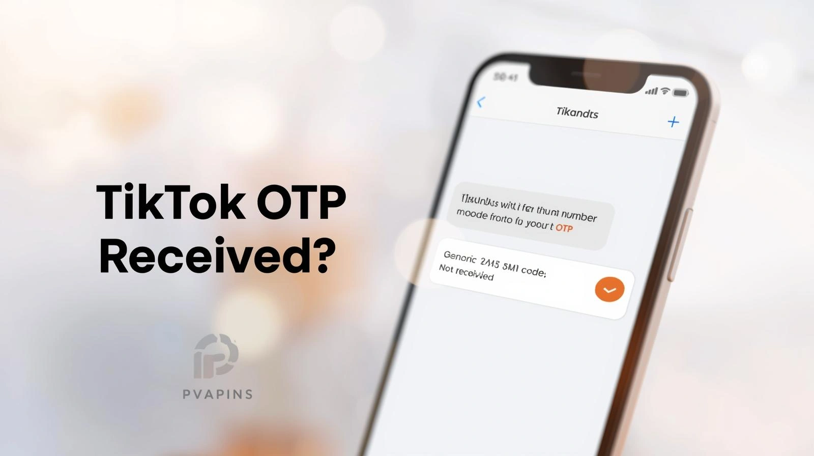 TikTok OTP Not Received