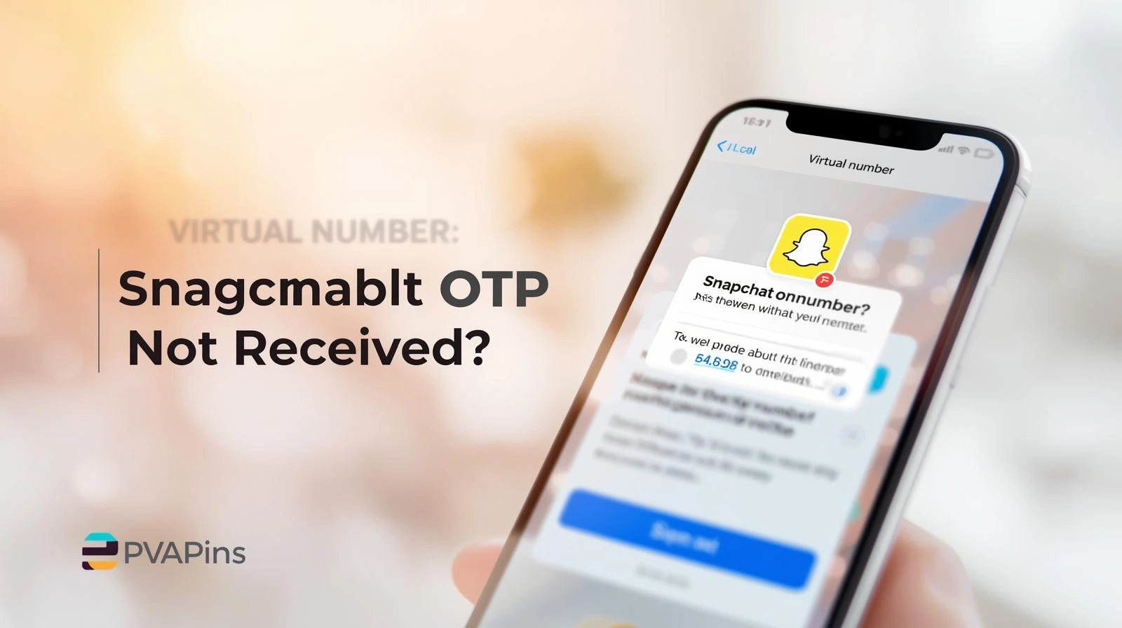Troubleshooting steps for Snapchat verification code not received via SMS or email