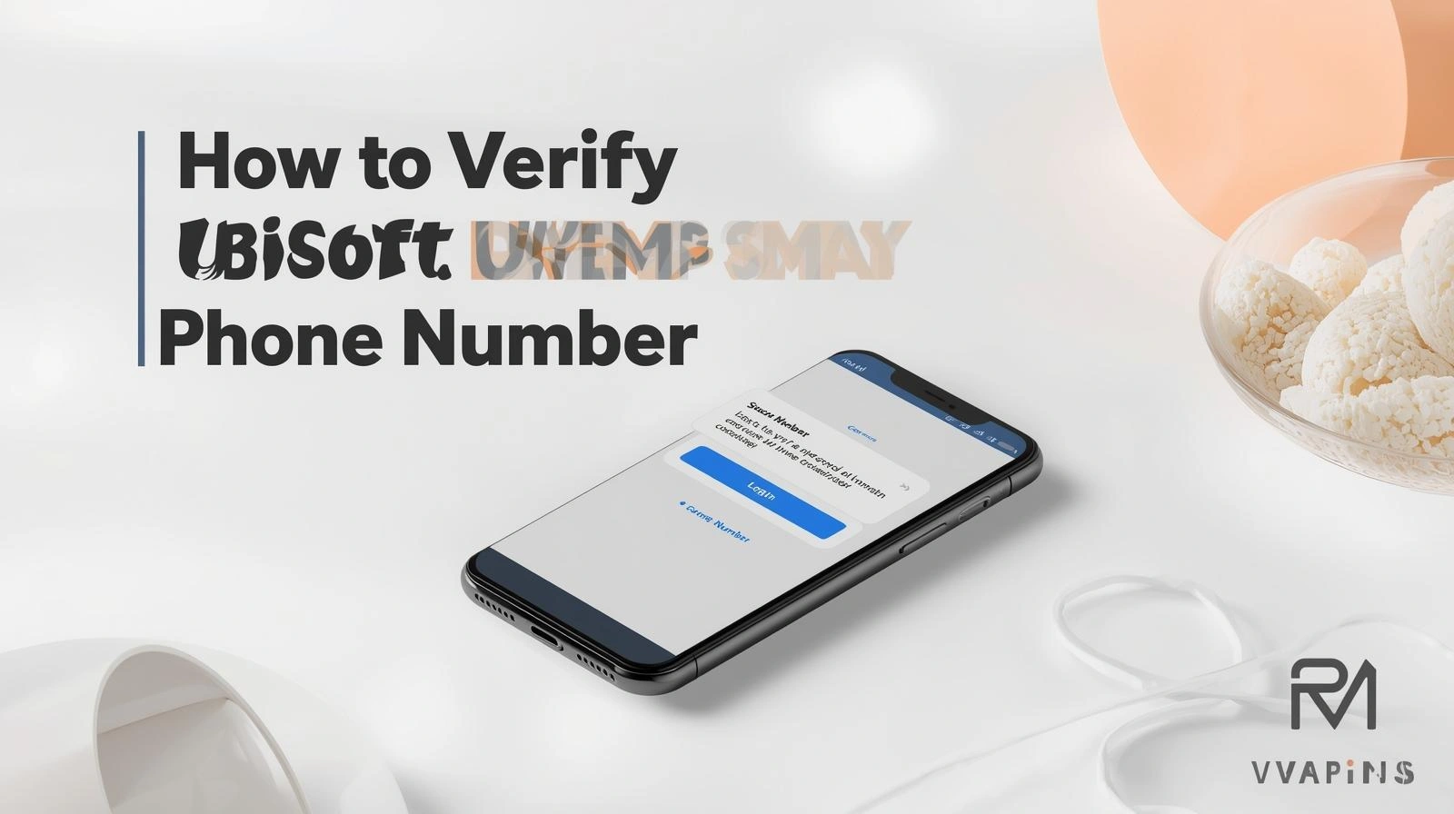 Ubisoft account verification screen asking for phone number during security check
