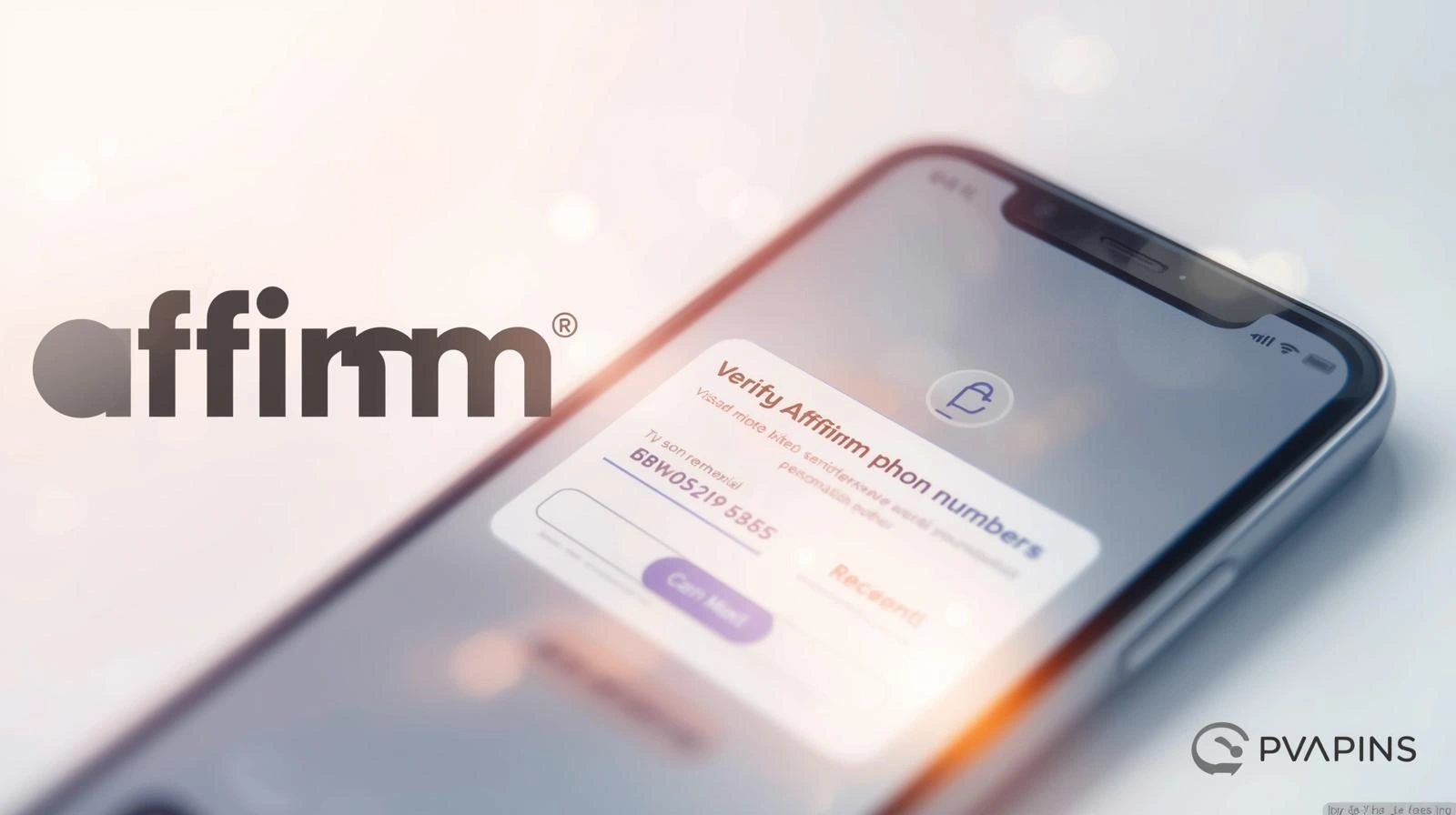 User completing Affirm identity verification steps on a mobile or desktop screen