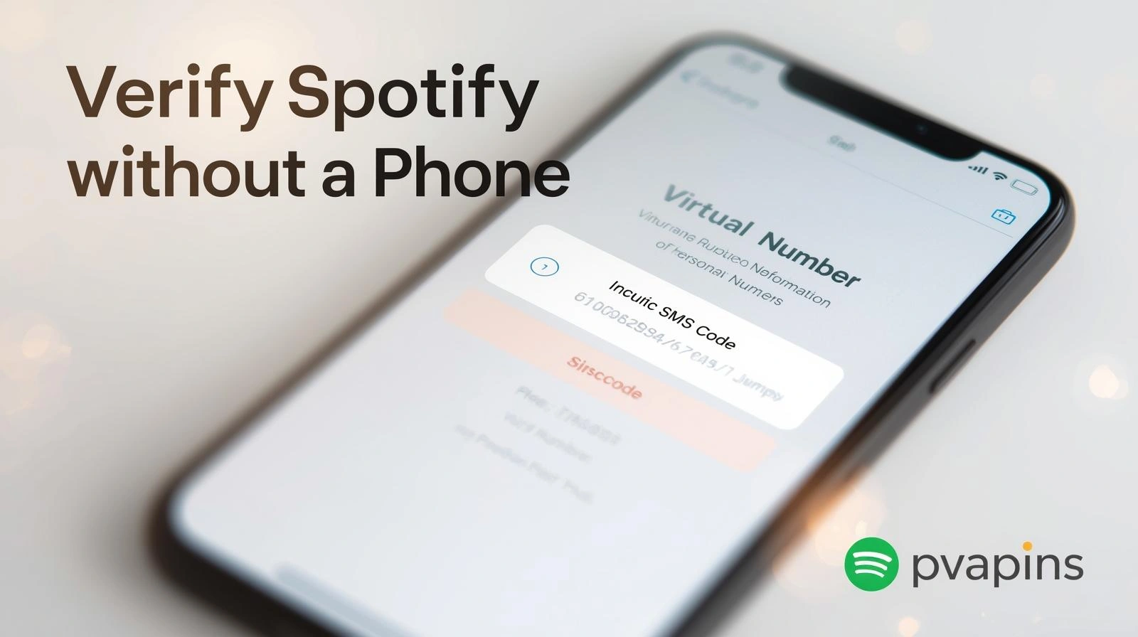 User logging into Spotify account without phone number verification