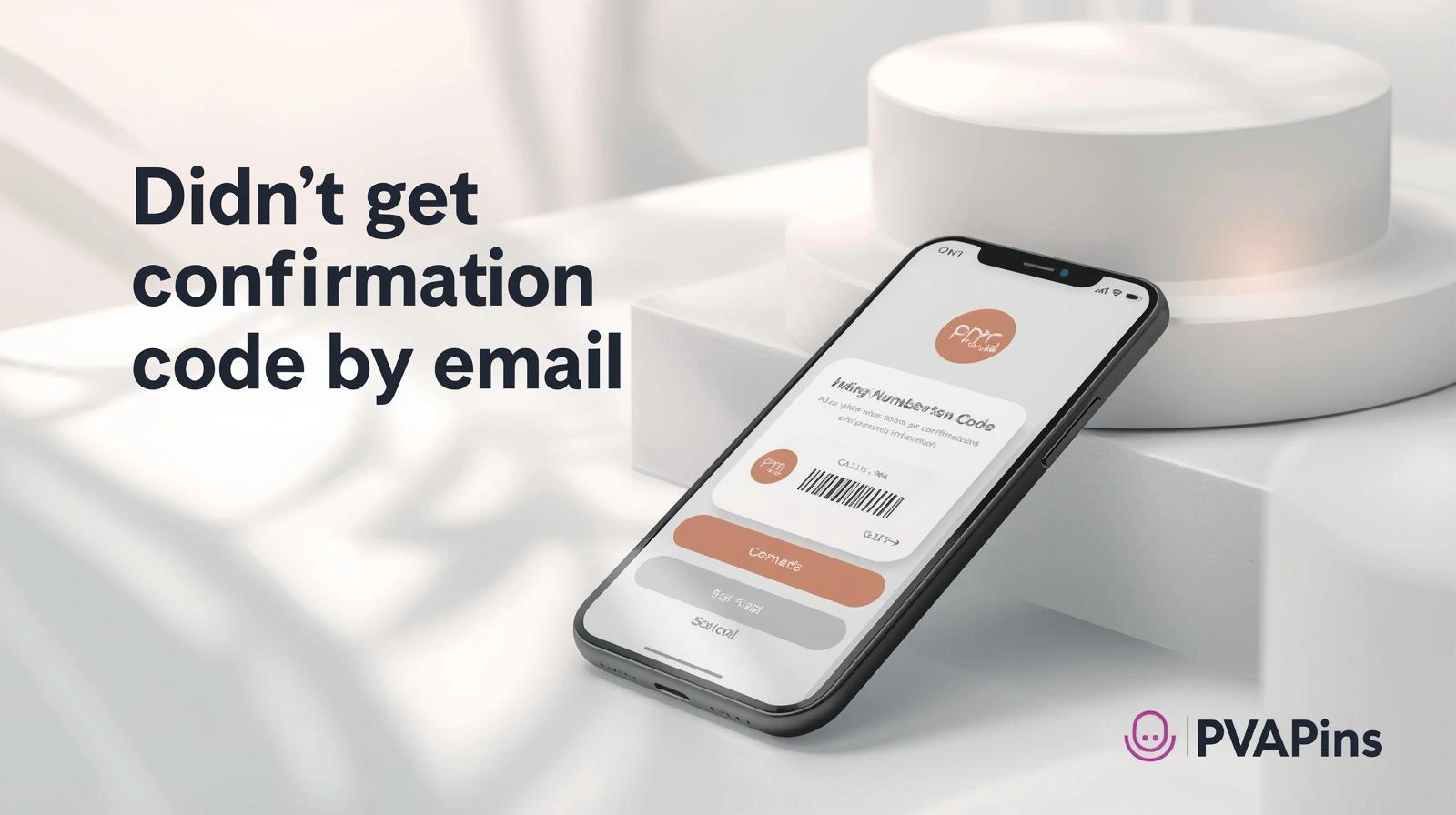 User searching inbox and spam folder for a missing confirmation code email.