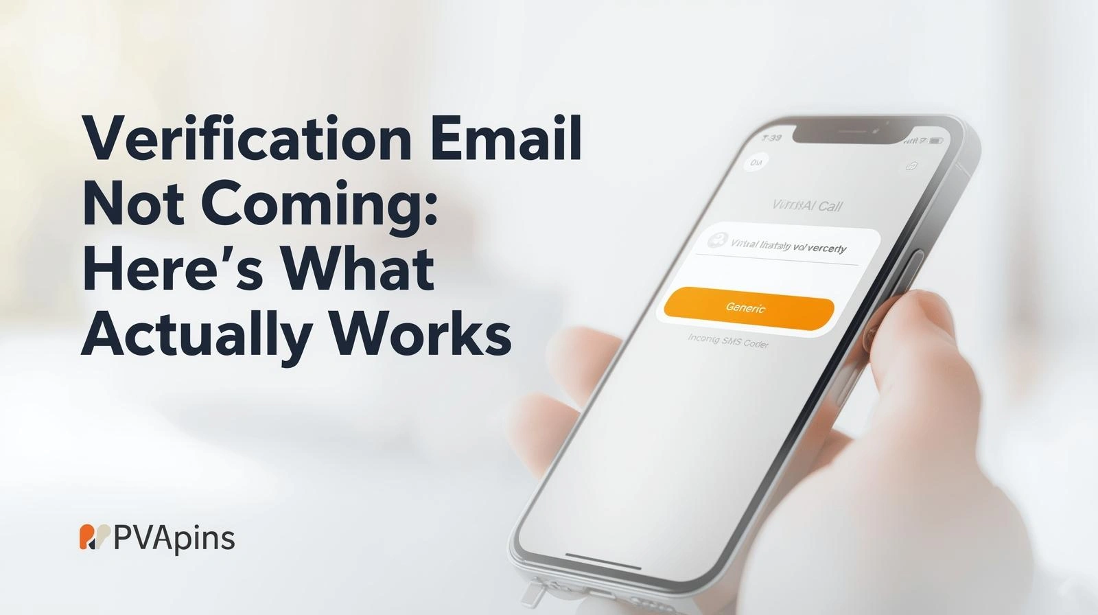 Verification email not coming message on signup screen with resend button