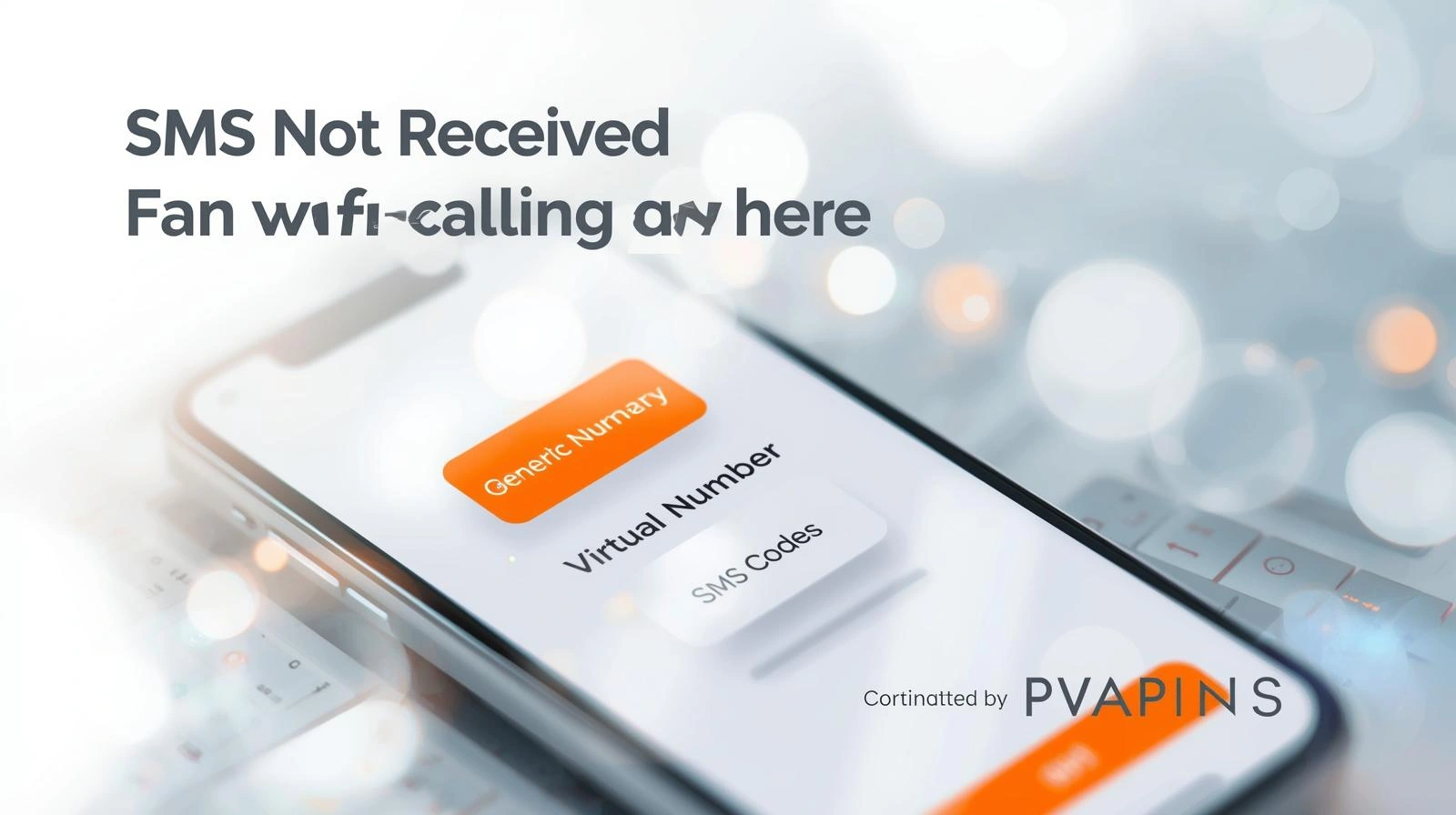 WiFi Calling settings screen with SMS verification code not arriving