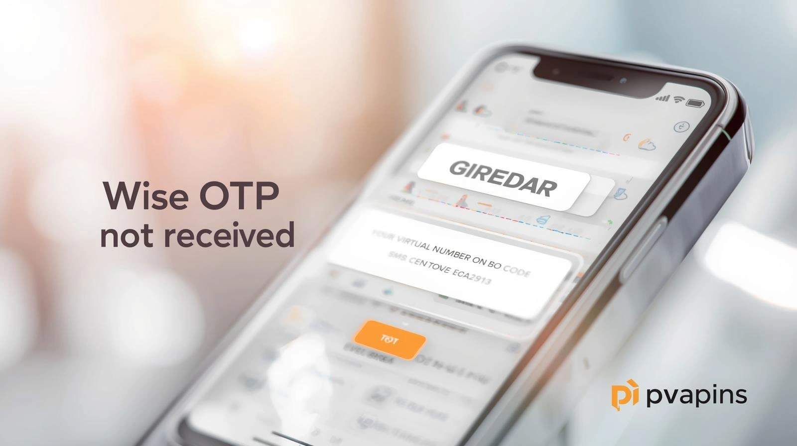 Wise-login-verification-screen-showing-Enter-code-while-OTP-is-not-received
