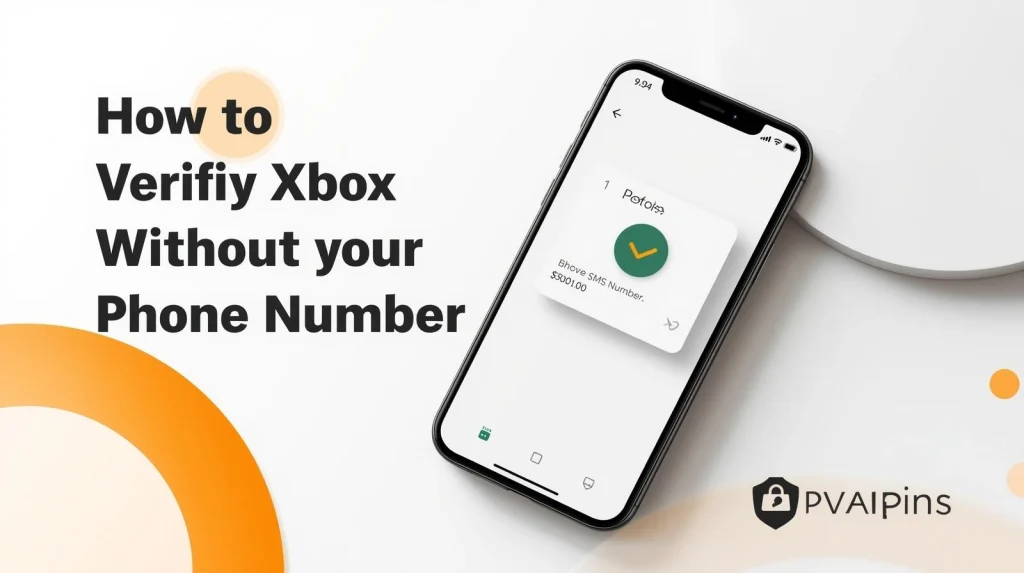 Xbox sign-in screen showing a “Verify your identity” prompt