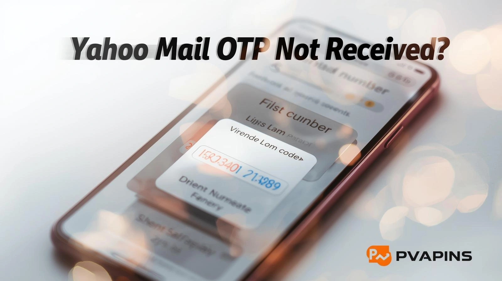 Yahoo Mail OTP Not Received