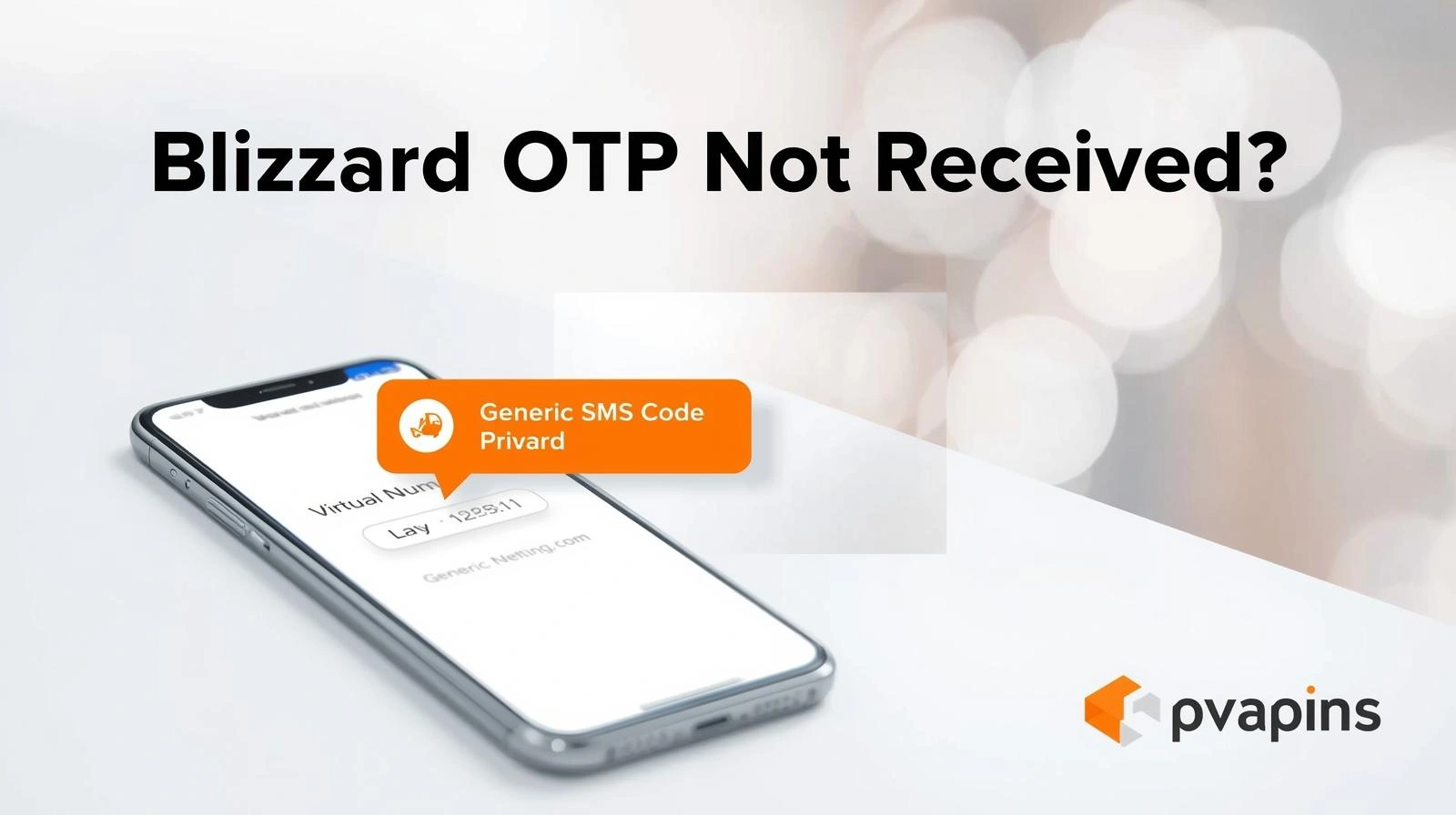 Blizzard OTP not received error message on Battle.net login screen