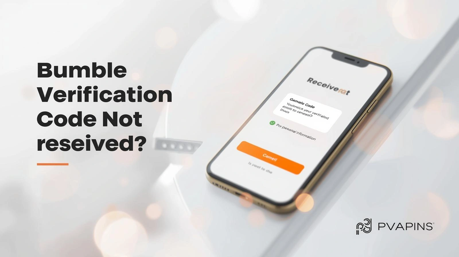 Bumble login verification page with options to resend code and change number