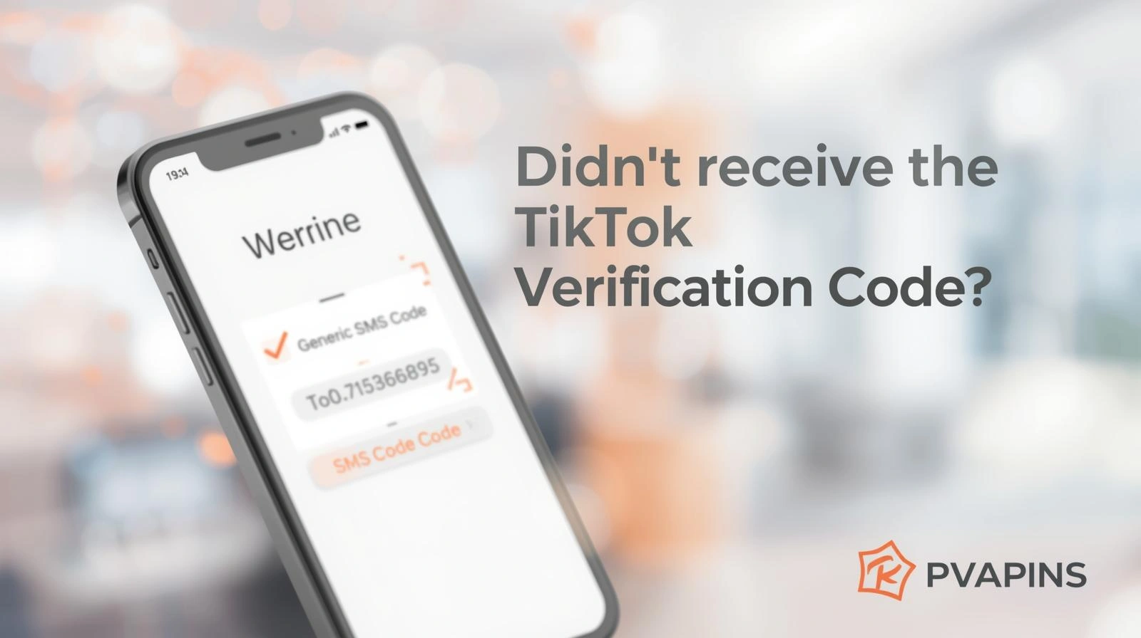 Checklist showing reasons TikTok OTP code isn’t arriving and how to solve