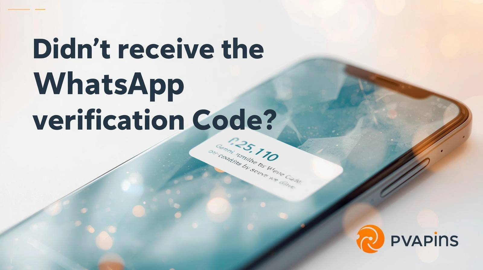 Didn't receive the WhatsApp verification code