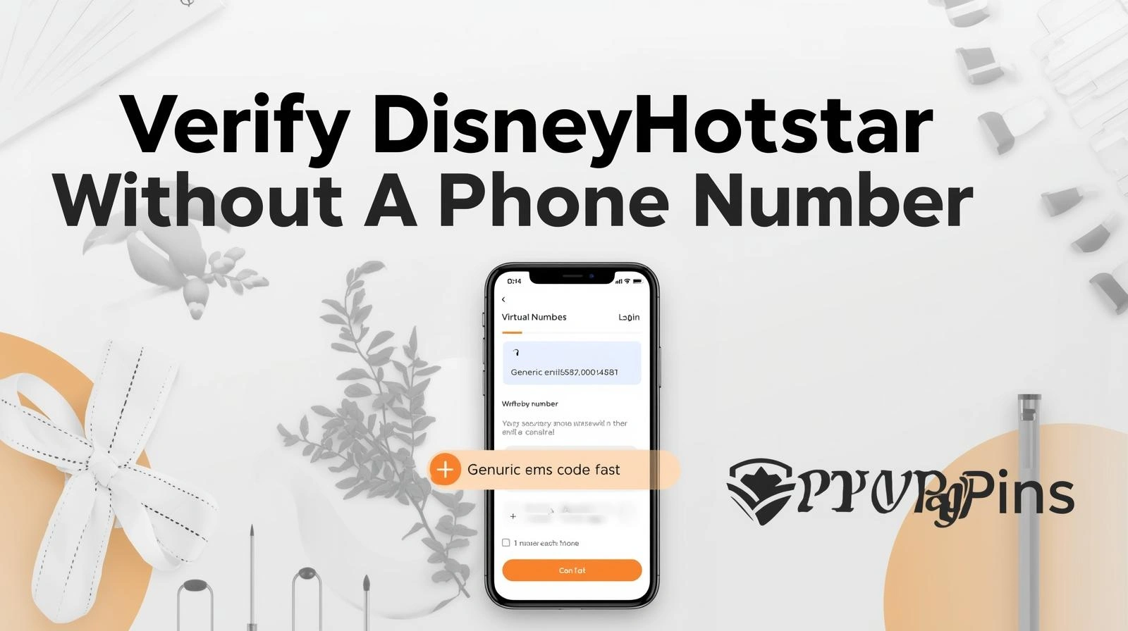 Disney+ Hotstar login help page highlighting verification alternatives to phone number