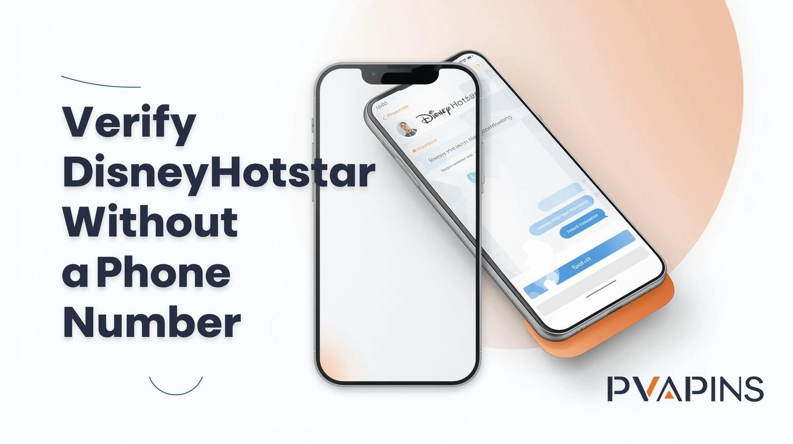 Disney+ Hotstar verification screen showing email sign-in option without a phone number