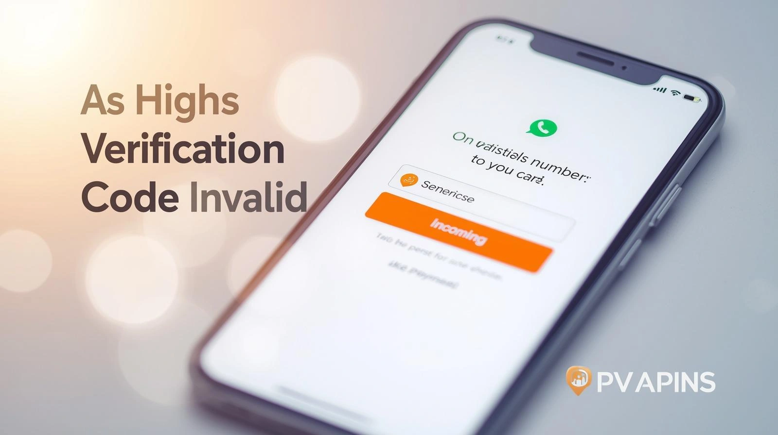 Hinge verification screen showing an “invalid code” error message