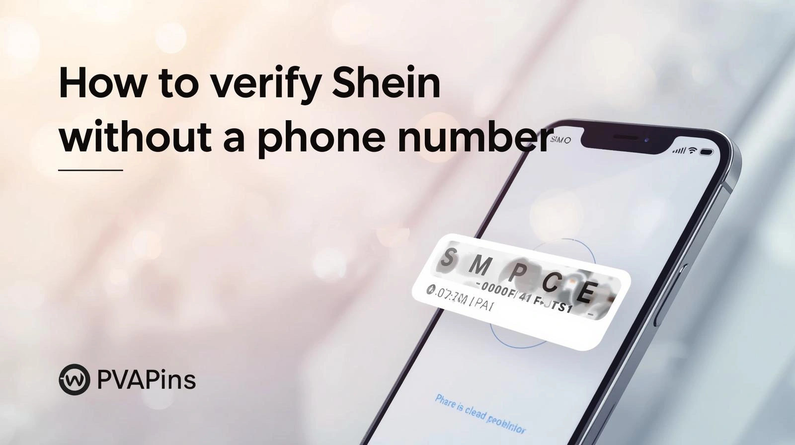 How to verify Shein without a phone number