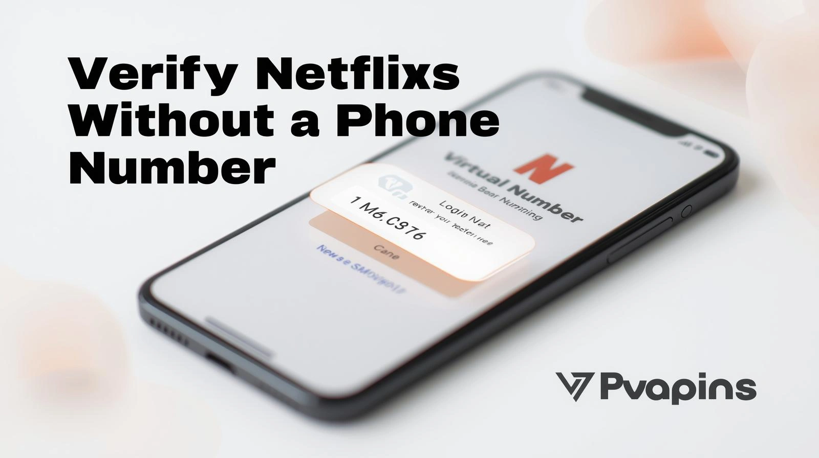 How to verify netflix without a phone number