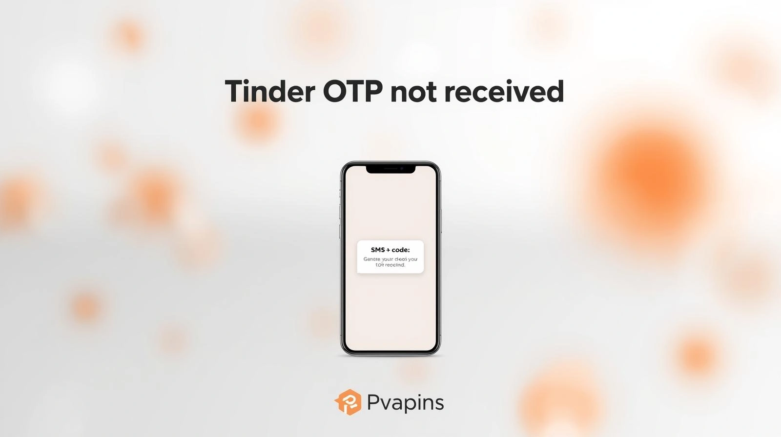 Illustration of an SMS verification inbox receiving a one-time passcode on a smartphone